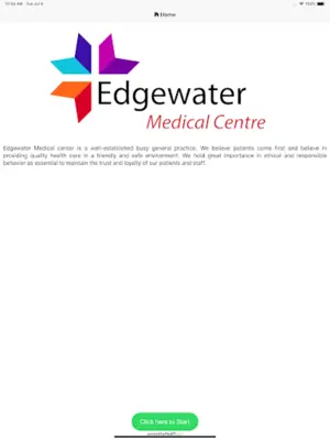 Edgewater Medical Centre android App screenshot 1